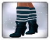 Fall Teal Boots/Socks