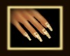 Gold Long Nails