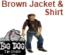 [BD] BrownJacket&Shirt