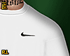 r. Nk White 1/2 Shirt®
