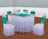 (CH) TEAL WEDDING TABLE