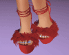La Fama Heels Red