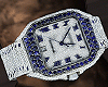 Custom Blue&White Watch