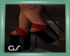 GS Red Platform Stiletto