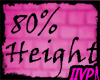 80% Height Scaler