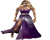 dresse purple pvc