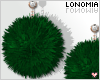 Big Green Pom Poms