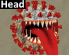 COVID Monster Head (M)