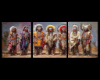 DOUBLE SIDE NATIVE  ART 