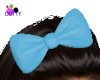 kawaii bow blue