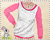 !B! Lace Sweater Pink