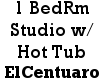 1 BedRm Studio & Hot Tub