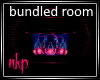 Neon Skulls Black Room