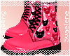 Kitty Boots |Hot Pink