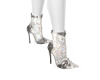 LUXE pearlescent boots