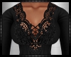 Iris Black Lace Top RLL