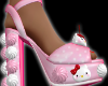 ✦ cherry cream heels