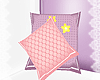 [An] Pillow, pink purple