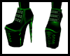 Toxic PVC Boots-green