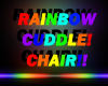 Rainbow Cuddle Chair