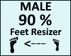 Feet Scaler 90%