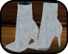 (ML) Short White Boots