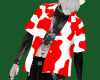 christmas cow top v3 ♡