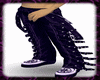 (AA)purple strapped jean
