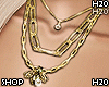 Datasha Necklaces Gold