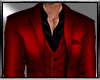Valentino Red Black Suit