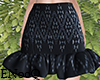 fPuff Skirt Black