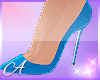 Neon Pumps Blue