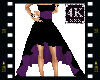 4K Gown Black & Purple