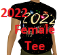 2022 Female Tee Shirt