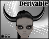 *82 Derivable Horns Lrg