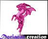 pink dragon animated