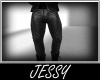 J^Black Leather Pants