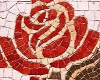 Rose Mosaic Stone