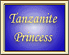 Tanzanite Princess Halo