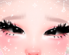 Cream eyebrows