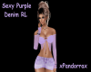 Sexy Purple Denim RL