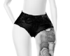 Black Tatted shorts