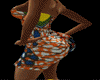Afro Mini Dress
