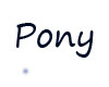 Pony wings
