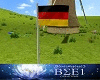 German Flag  Anim w Pole