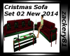 Christmas Sofa Set 02 