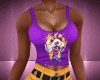 DOGGY purple Top