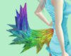 Rainbow husky tail/SP