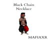 XR! Black Chain Necklace