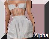 AO~Wht Sequin Corset fit